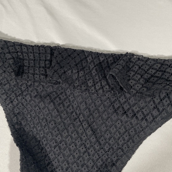 NWT FREYA [ Medium‎ ] Lace Bohemia Italini Swim Bikini Bottom Black - Picture 9 of 9